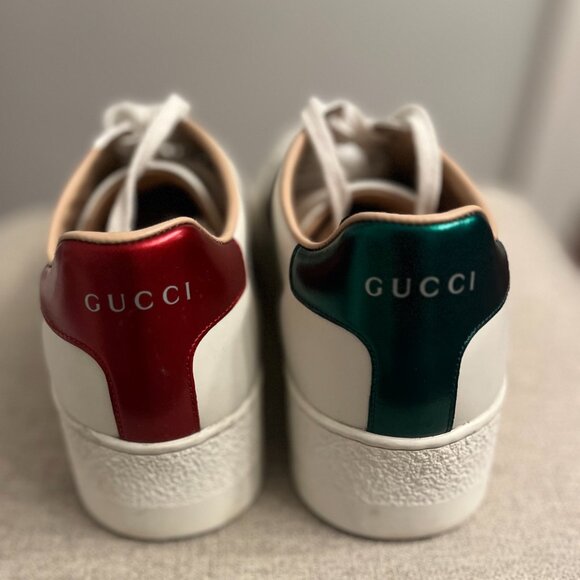 GUCCI Women's Ace Platform Sneaker 38.5 (Size 8) - Picture 9 of 11